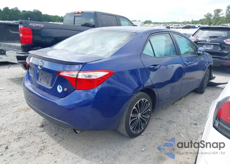 2015 Toyota Corolla S Plus from USA, damaged, VIN 2T1BURHE4FC462111